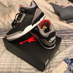 Black Cement 3s